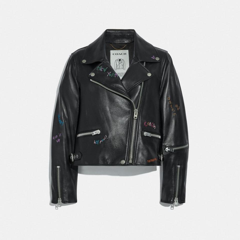 A Love Letter to New York Leather Biker Jacket