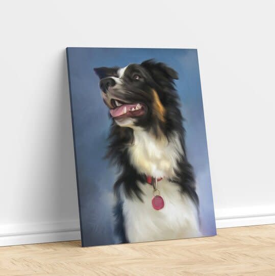 Custom Pet Photo Print Canvas
