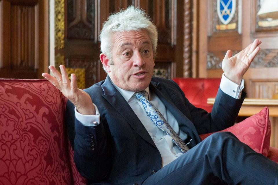 John Bercow is widely expected to refuse to allow the vote on the PM's deal to be staged at all (Matt Writtle)