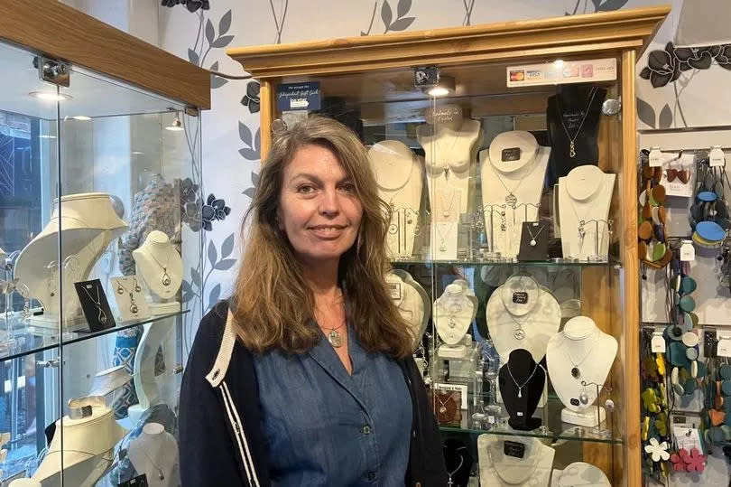 Philippa Rutherford owns Mantis jewellery shop on Gandy Street -Credit:Mary Stenson/DevonLive
