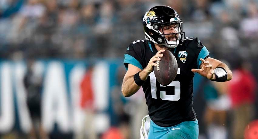 The Colts host the Jacksonville Jaguars on Jan. 3. Gardner Minshew took the starting quarterback job as a rookie in 2019 and is expected to resume that role.