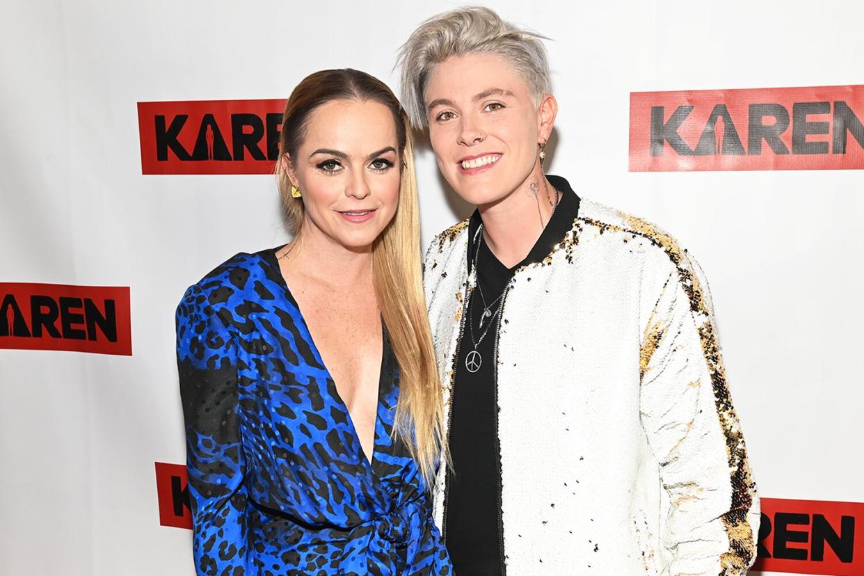 Taryn Manning and musician Anne Cline attend a screening of 