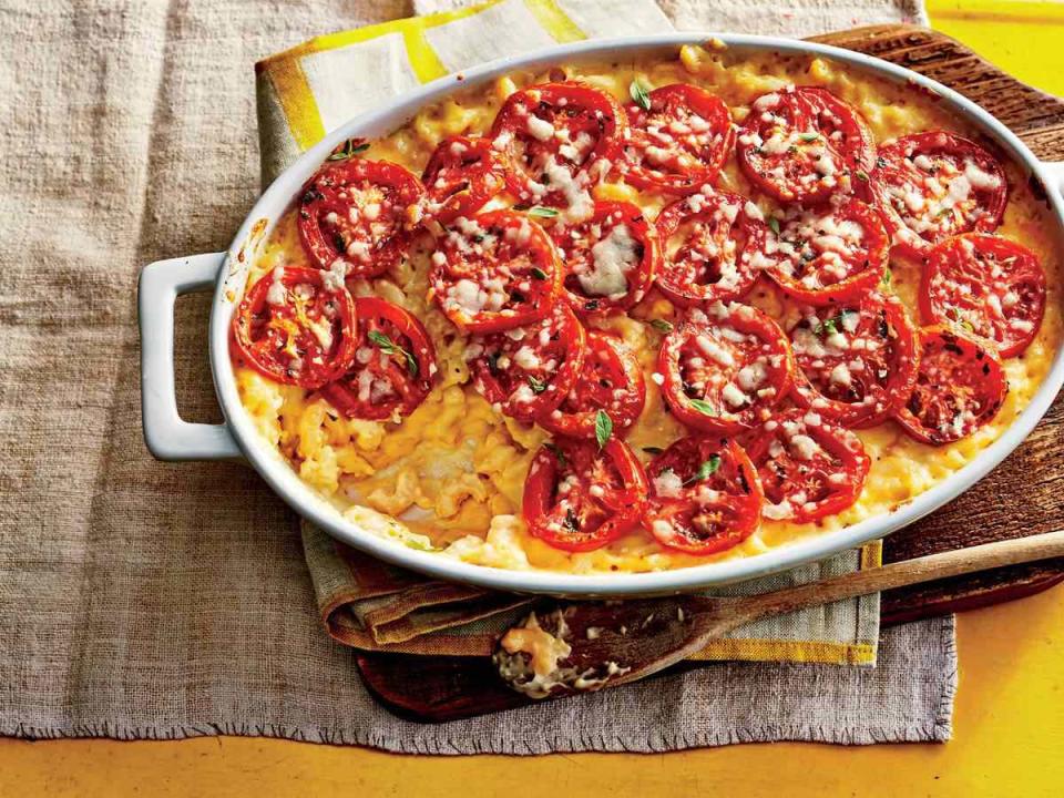 Roasted Tomato Macaroni and Cheese