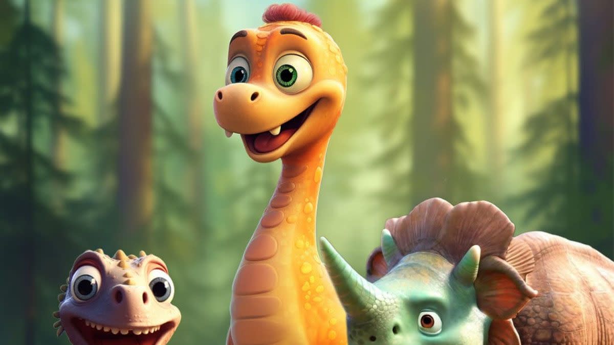 A Facebook post said that Disney and Pixar would be releasing a remake of the 1988 film The Land Before Time in January 2025. 