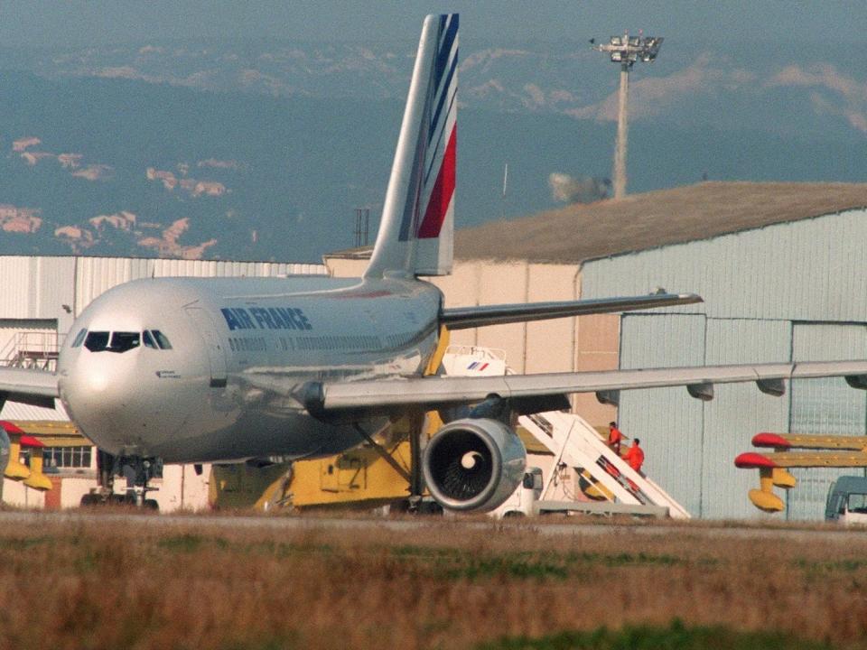 Hijacked Air France Airbus A300