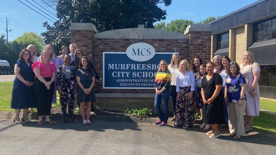 Eighteen teachers from Murfreesboro City Schools received their Tennessee Employment Standard for Gifted Teaching April 23 after completing the Middle Tennessee State University/Murfreesboro City Schools Gifted Academy.