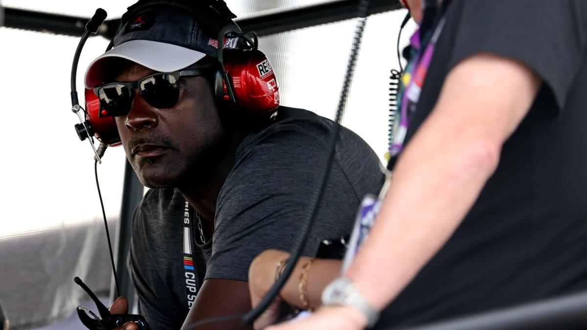 Denny Hamlin speaks on Michael Jordan's recent involvement with 23XI Racing