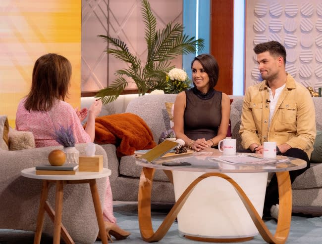 Janette Manrara and Ajaz Skorjanec on Lorraine