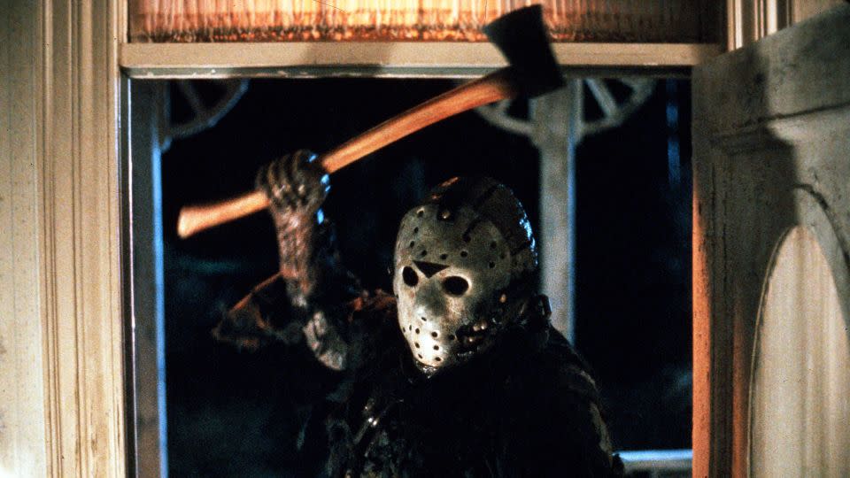 In the 1980s, superstition went pop with the launch of the "Friday the 13th" slasher franchise, starring hockey-masked killer Jason Voorhees. - Alamy