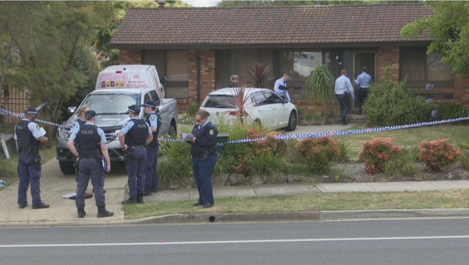 The woman, 31, did not live at the home, police said. Source: Nine News 