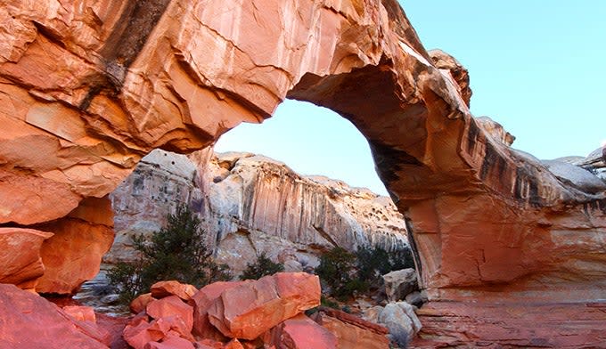 Hickman Natural Bridge in Capitol Reef National Park