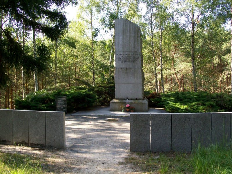 Ermenonville Forest near Paris is home to a memorial honoring the 345 people killed in a Turkish Airlines plane crash March 3, 1974. File Photo by P.poschadel/Wikimedia