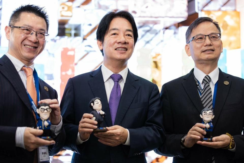 賴清德出席2024 Touch Taiwan系列展開幕暨頒獎典禮。   圖：總統府提供