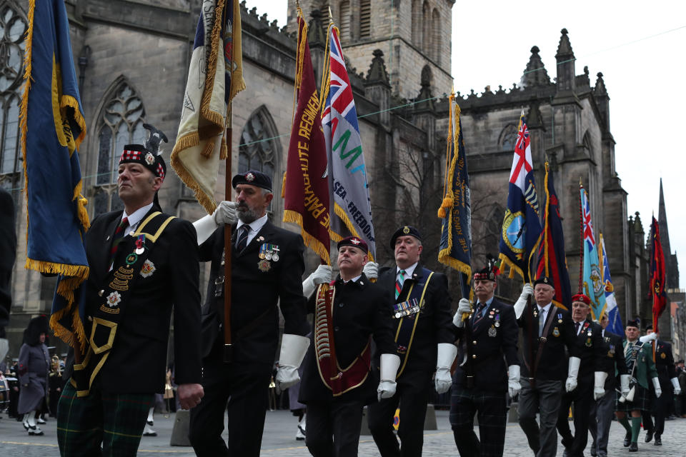 Veterans across the country marked Remembrance Sunday on November 10 (Picture: PA)