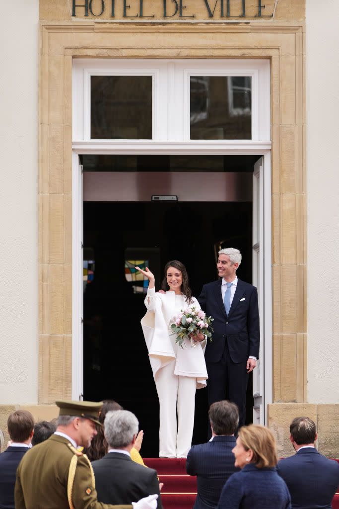 civil wedding of her royal highness alexandra of luxembourg nicolas bagory at luxembourg city hall