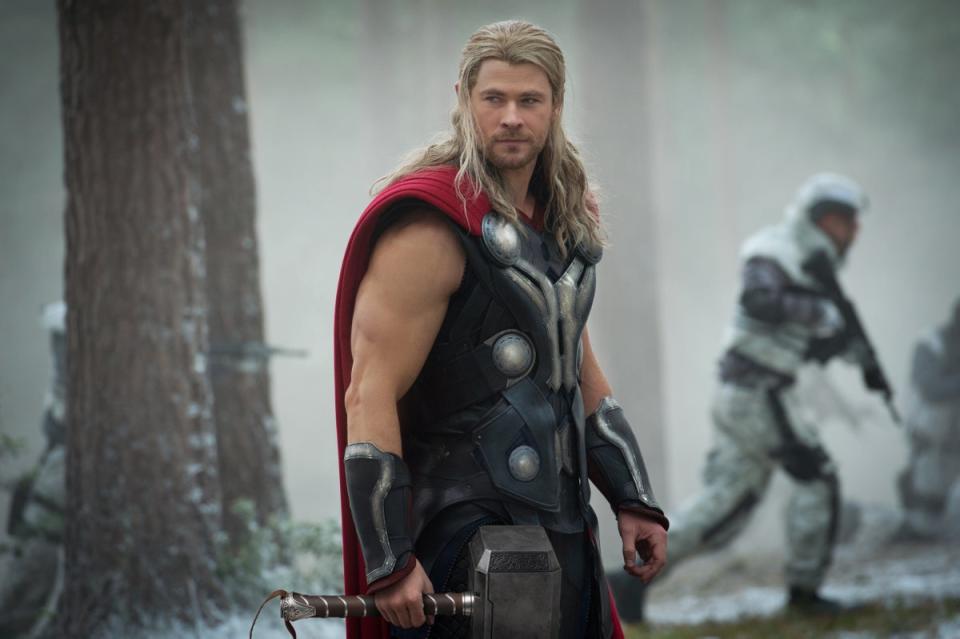 Hemsworth is known for his role of Thor in the Marvel superhero franchise (Jay Maidment/Marvel)