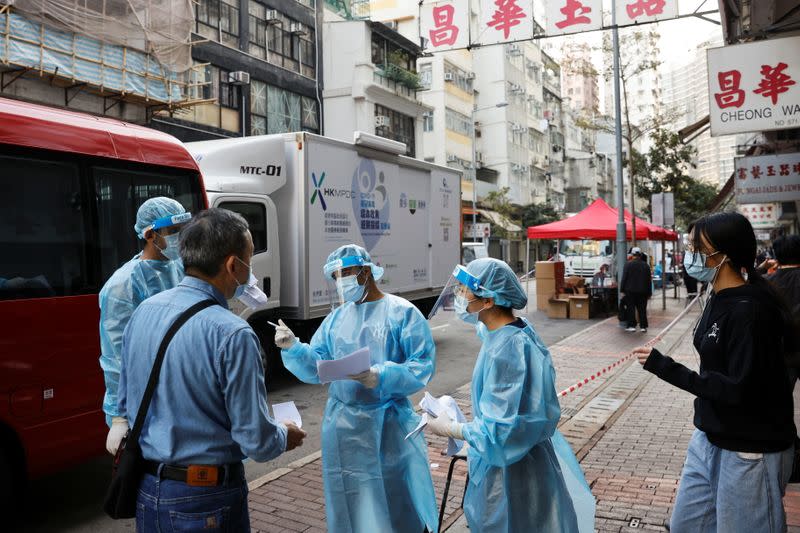 Outbreak of the coronavirus disease (COVID-19), in Hong Kong