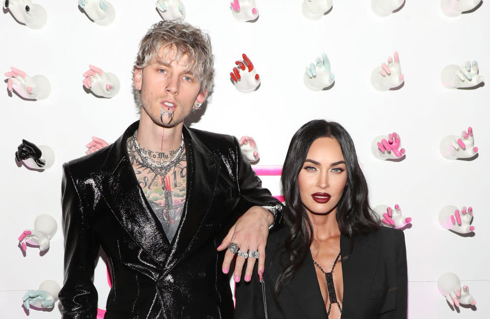 Machine Gun Kelly reveals bizarre detail about Megan Fox's engagement ring credit:Bang Showbiz