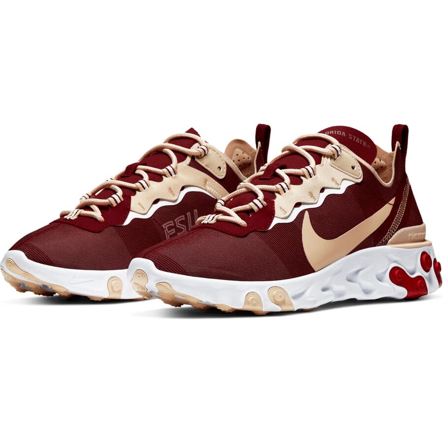 Florida State Seminoles React Element 55 Sneakers