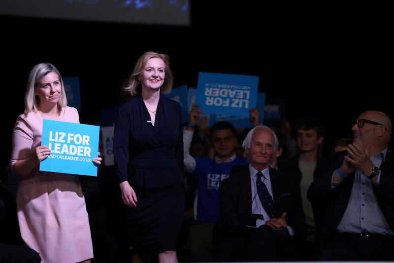 Conservative Party hustings event in Leeds