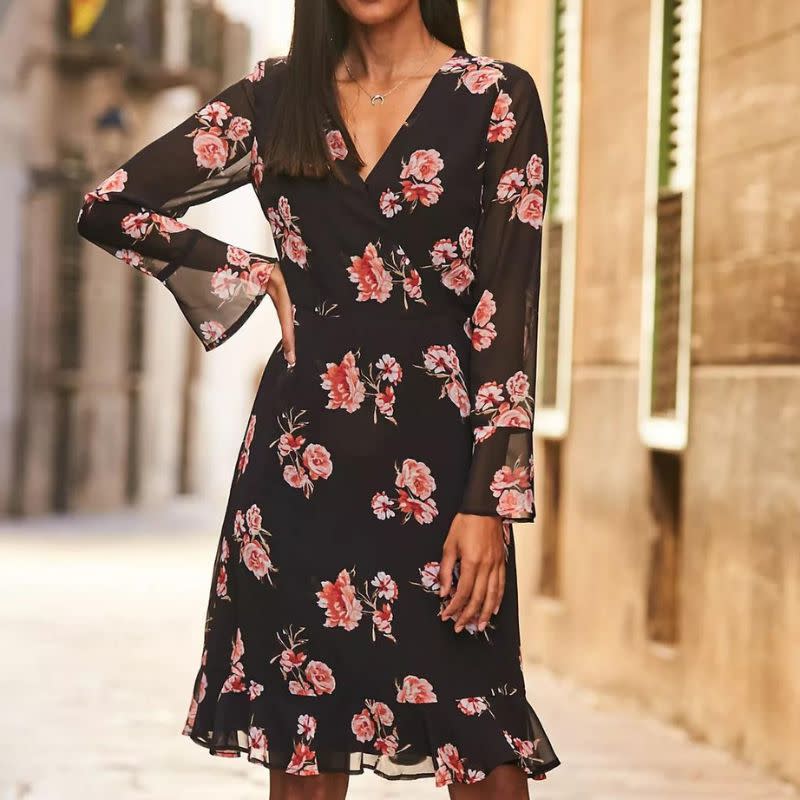 Floral wrap dress from M&S
