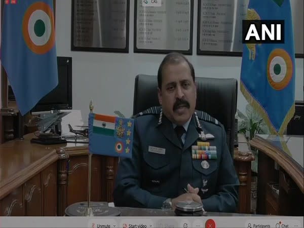 IAF Chief RKS Bhadauria (Photo/ANI)