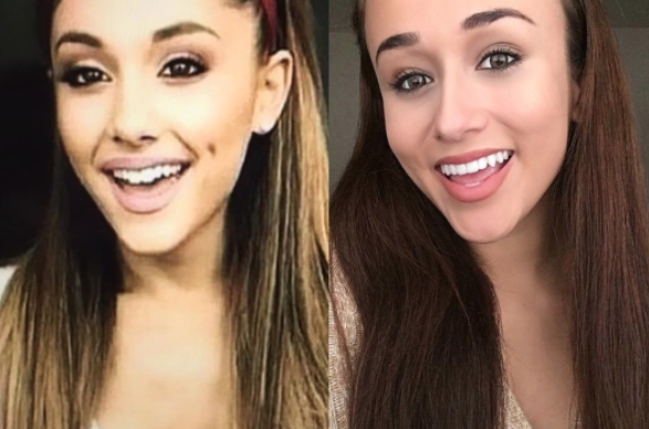 Alexxa Morgan Ariana Grande lookalike