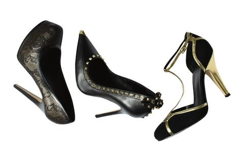 Madonna's new Truth or Dare shoes. Image courtesy of Footwear News