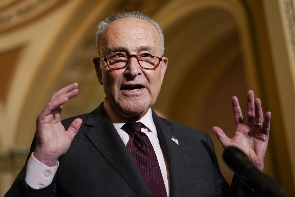 Senate Majority Leader Chuck Schumer (D-N.Y.)