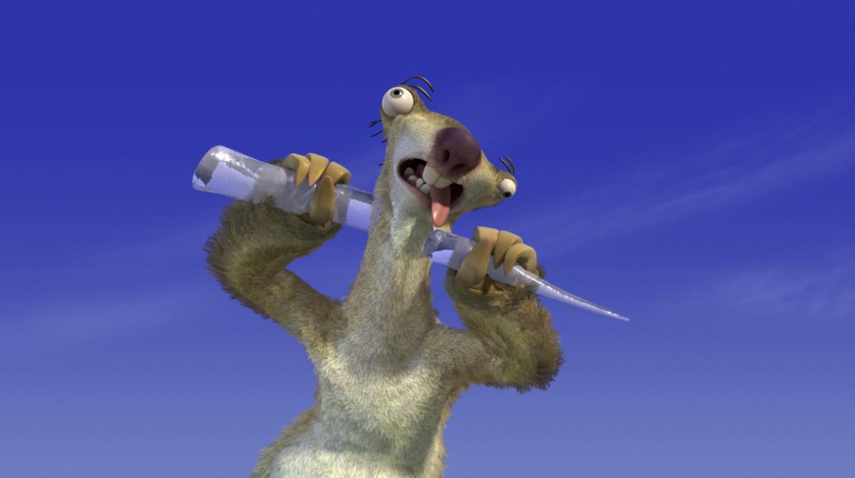 Sid, das Faultier aus Ice Age. (Bild: Caters News)