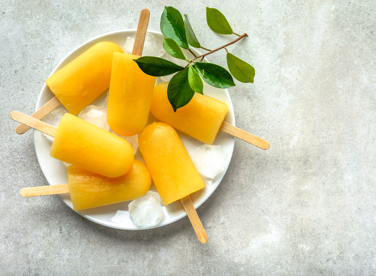 orange popsicles