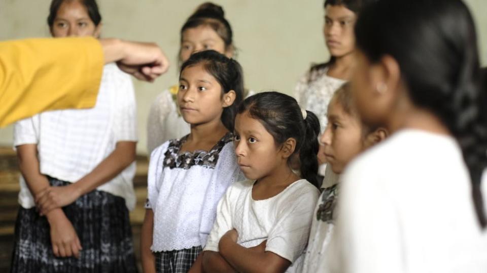 Niñas en Guatemala