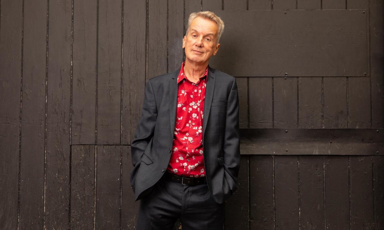 <span>‘Nonstop funny machine’ Frank Skinner, host of new Radio 4 panel show One Person Found This Helpful.</span><span>Photograph: Antonio Olmos/The Observer</span>