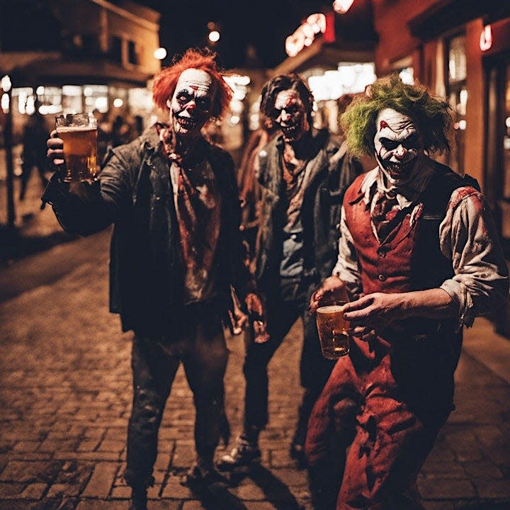 The Crawloween bar hop takes over Mount Dora Saturday night.