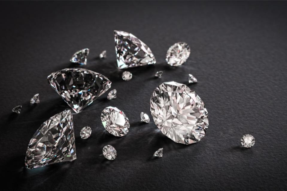 Diamonds naturally occur due to high pressure and high heat conditions underneath the earth’s surface, and require mining to extract. mjaud – stock.adobe.com