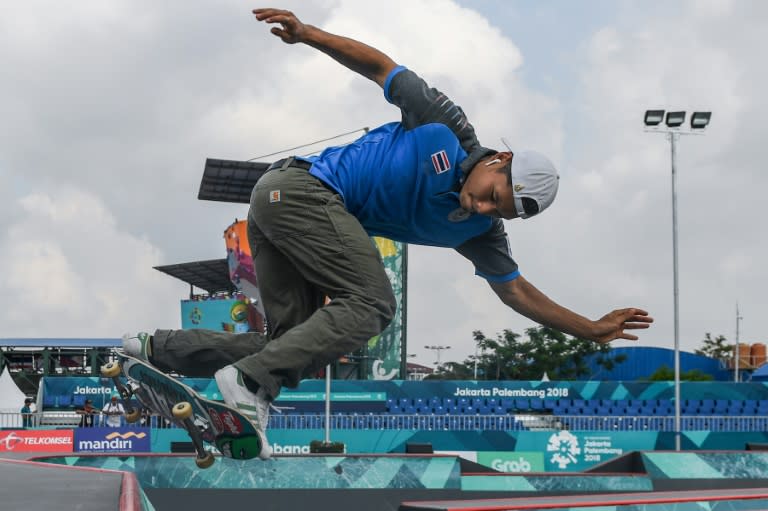 "Oat" Athiwat's way out of poverty came when a university student showed him some skateboarding tricks one day and he became instantly hooked