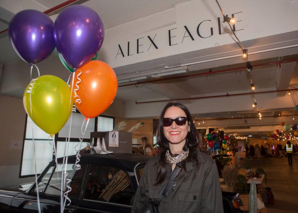 Alex Eagle at the #SheInspiresMe car boot sale (Alex Eagle)