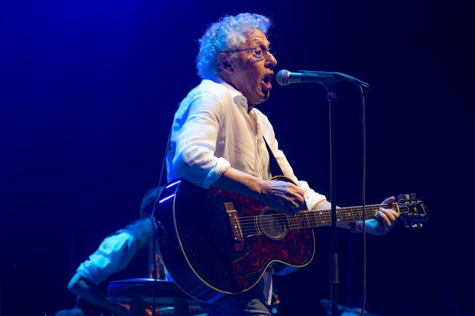 Roger Daltrey enthralls the crowd at Wolf Trap in northern Virginia on June 12, 2024.