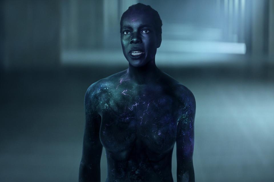 The Sandman. Ann Ogbomo as Gault in episode 108 of The Sandman. Cr. Courtesy of Netflix © 2022