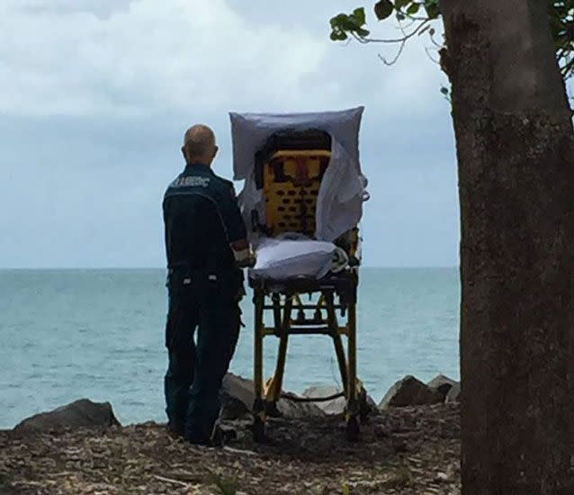 The patient asked to see the beach and QAS took her there. Source: QAS