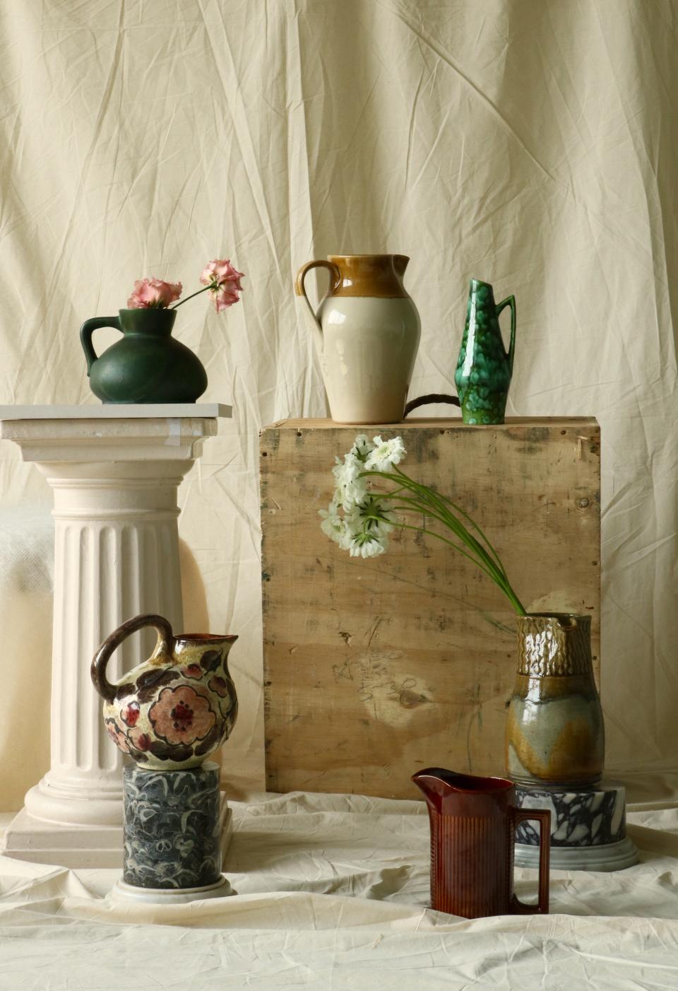 The Sister collection has a vase for a variety of moods. Go for florals or neutrals or bright, poppy patterns.