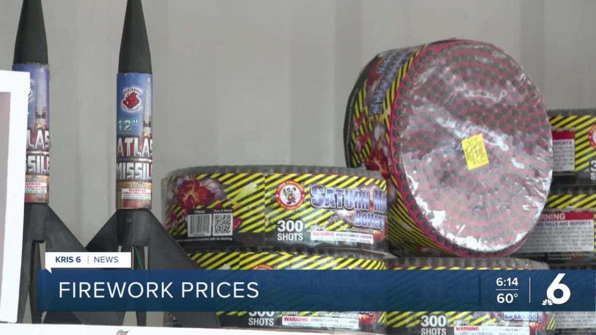 Fireworks prices explode as customers get ready for New Year's celebrations