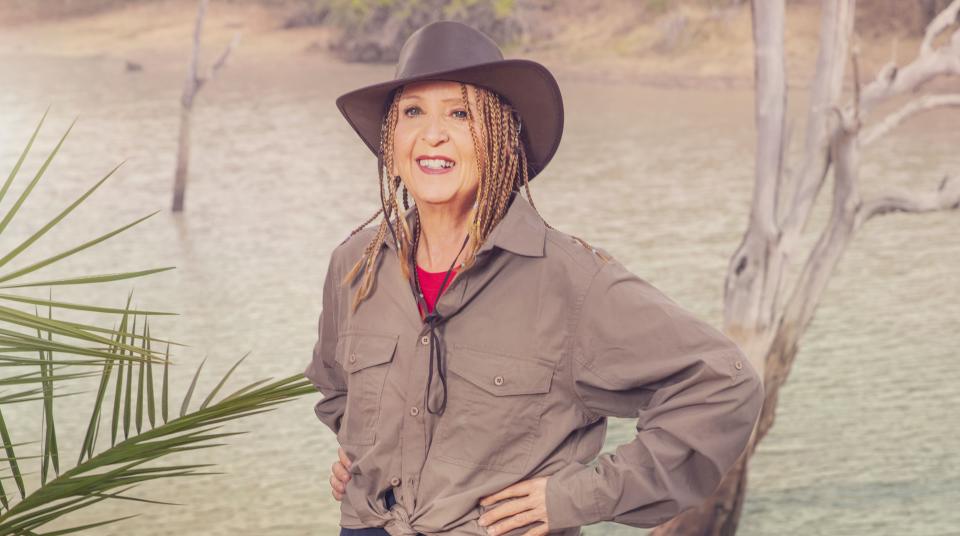 Gillian McKeith was a surprise entry to the I'm A Celebrity South Africa camp. (ITV)