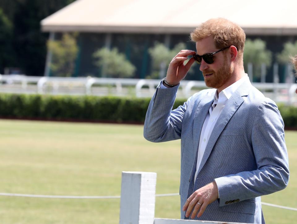 See All the Photos of Prince Harry's First Overnight Trip Away From Little Archie