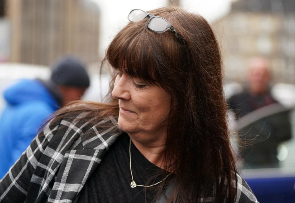 Night manager Ann Rundell has been giving evidence at the Fatal Accident Inquiry into the Cameron House hotel fire (Andrew Milligan/PA) (PA Wire)