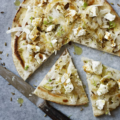 Flatbreads with fennel and feta: Recipes