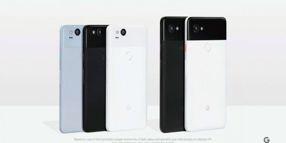 Google Pixel 2、Pixel 2XL 登場，有擠壓感應功能、相機為 DxO 評價最高分