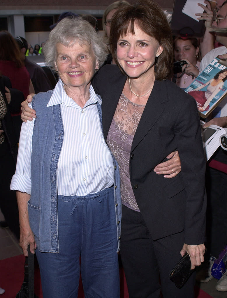 Madeleine Sherwood and Sally Field