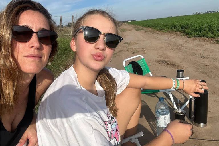 Soledad Pastorutti compartió imágenes con su hija el día que Antonia cumplió 13 años, en junio de este año
