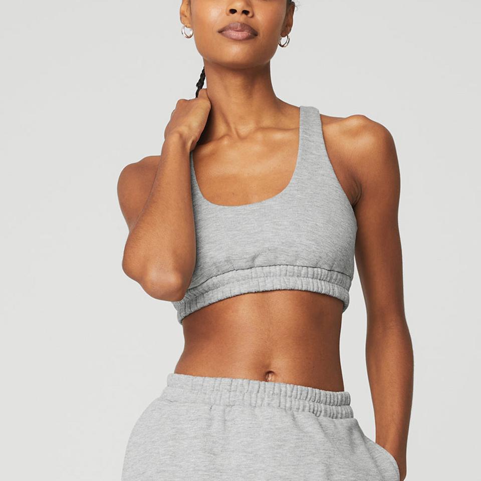 Alo Yoga Sweatshirt Bra Review